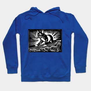 Surfer cat I Hoodie